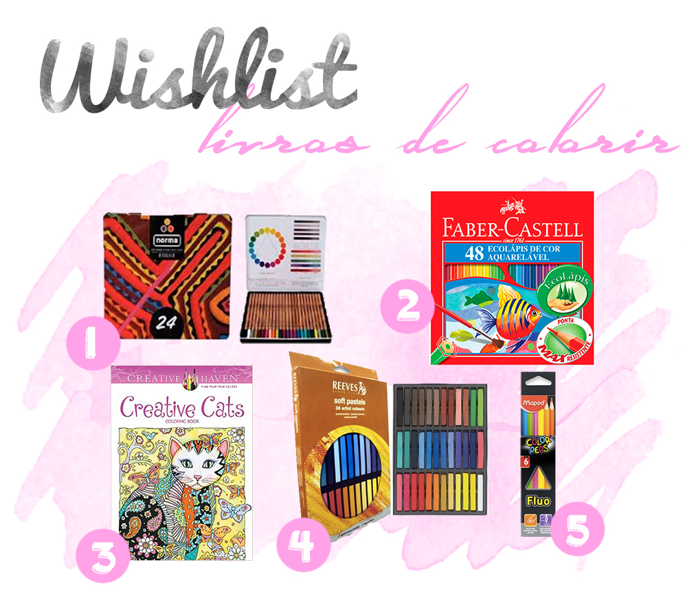 wishlist livrosdecolorirlapisdecor