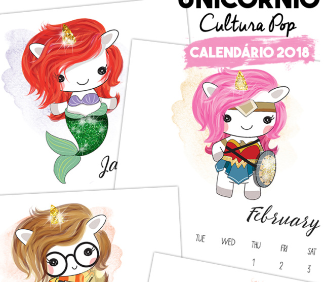 DIY Planner de Mesa + Calendários 2018